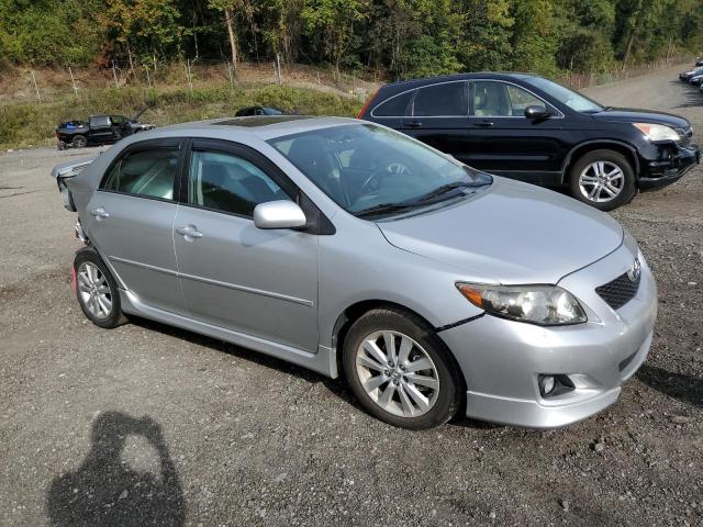 2T1BU4EEXAC282650 - 2010 TOYOTA COROLLA BASE Күміс фото 4