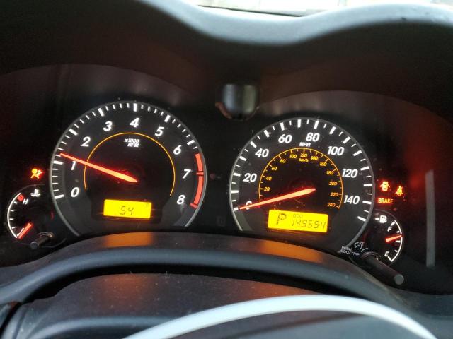 2T1BU4EEXAC282650 - 2010 TOYOTA COROLLA BASE Күміс фото 9