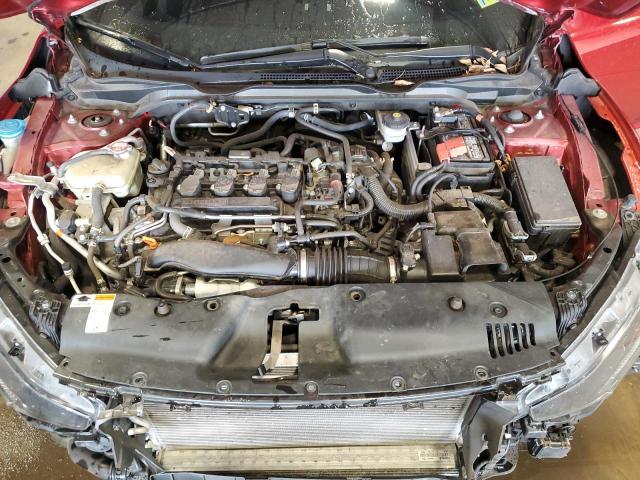 2HGFC1F70MH701863 - 2021 HONDA CIVIC EXL RED photo 11