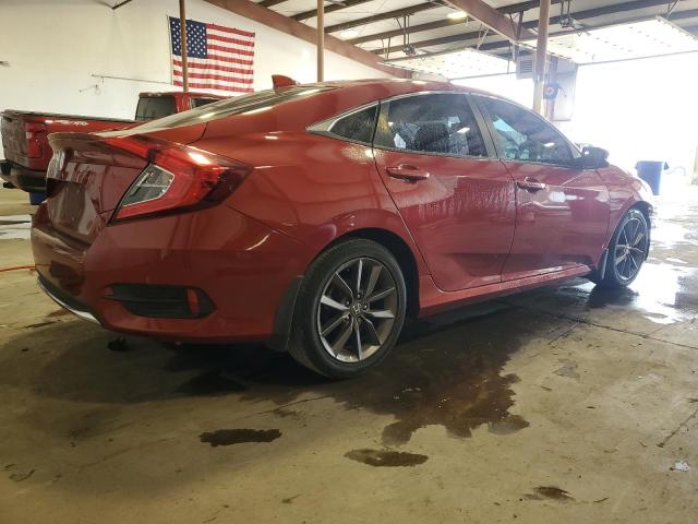 2HGFC1F70MH701863 - 2021 HONDA CIVIC EXL RED photo 3