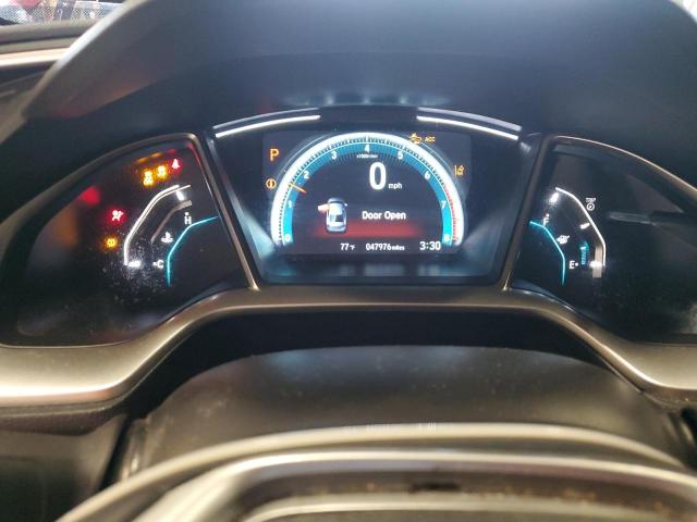 2HGFC1F70MH701863 - 2021 HONDA CIVIC EXL RED photo 9