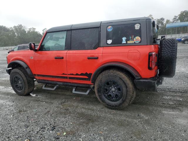 1FMEE5DPXPLA90449 - 2023 FORD BRONCO BASE Rouge photo 2