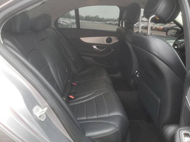 55SWF4KBXGU133843 - 2016 MERCEDES-BENZ C 300 4MATIC GRAY photo 10