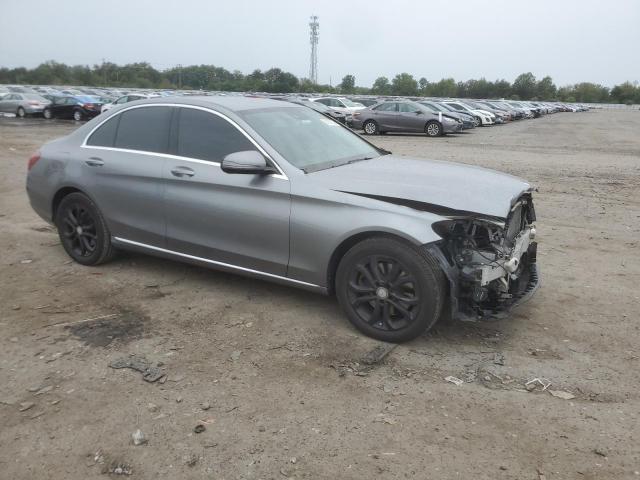 55SWF4KBXGU133843 - 2016 MERCEDES-BENZ C 300 4MATIC GRAY photo 4
