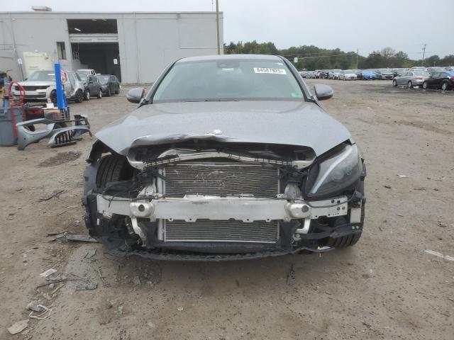 55SWF4KBXGU133843 - 2016 MERCEDES-BENZ C 300 4MATIC GRAY photo 5