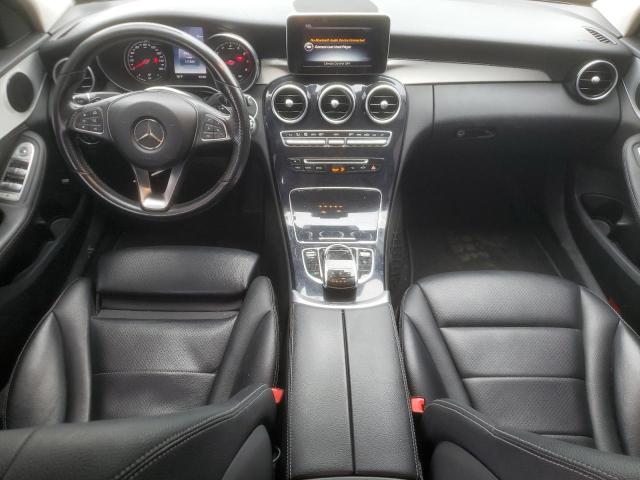 55SWF4KBXGU133843 - 2016 MERCEDES-BENZ C 300 4MATIC GRAY photo 8