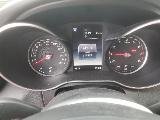 55SWF4KBXGU133843 - 2016 MERCEDES-BENZ C 300 4MATIC GRAY photo 9