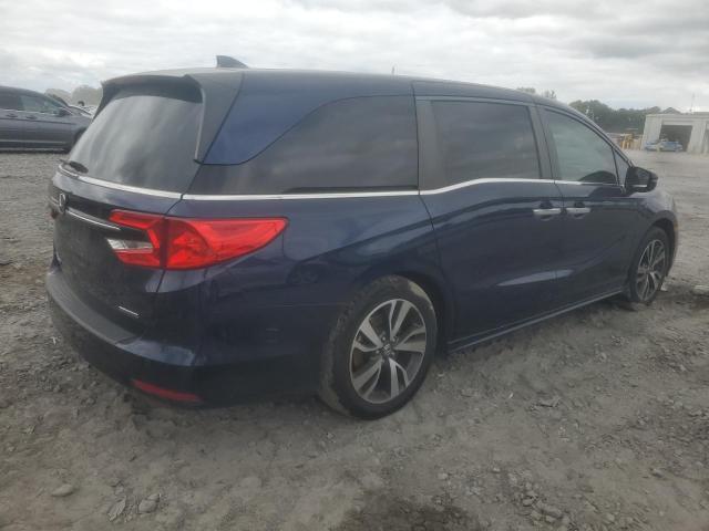 5FNRL6H81MB032104 - 2021 HONDA ODYSSEY TOURING Bleu photo 3