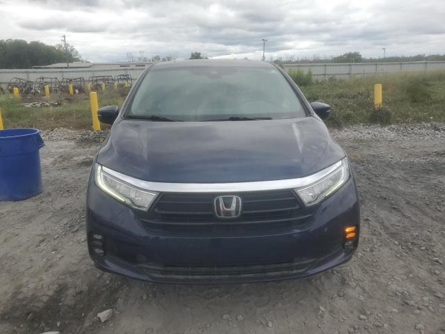 5FNRL6H81MB032104 - 2021 HONDA ODYSSEY TOURING Bleu photo 5