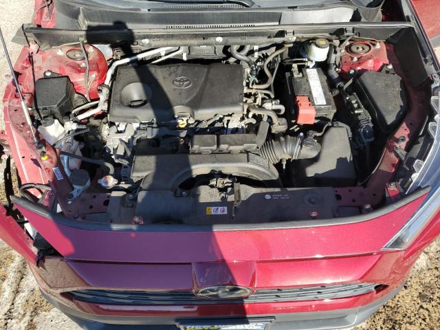 2T3P1RFV2KW057186 - 2019 TOYOTA RAV4 XLE Красный фото 12