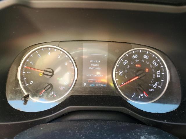 2T3P1RFV2KW057186 - 2019 TOYOTA RAV4 XLE Красный фото 9