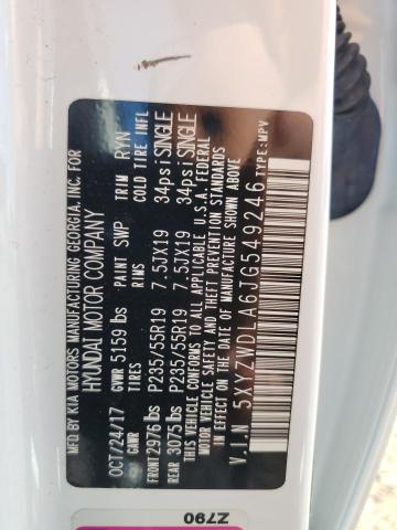 5XYZWDLA6JG549246 - 2018 HYUNDAI SANTA FE S WHITE photo 13