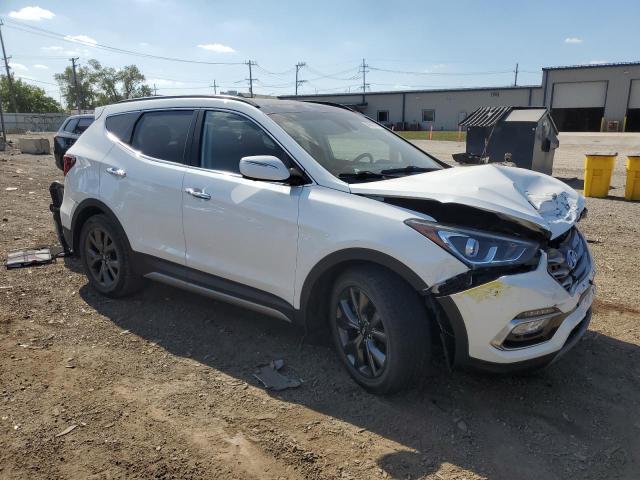 5XYZWDLA6JG549246 - 2018 HYUNDAI SANTA FE S WHITE photo 4