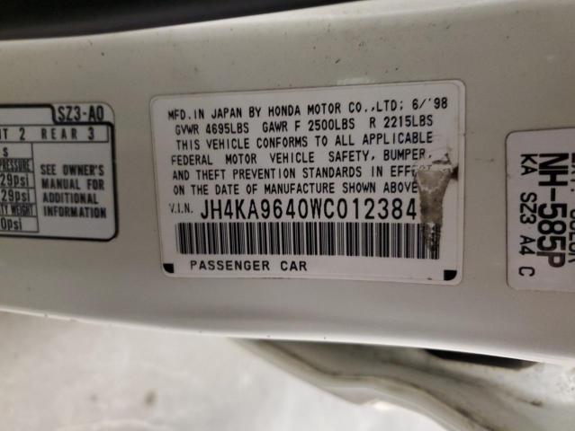 JH4KA9640WC012384 - 1998 ACURA 3.5RL 白色 照片 13