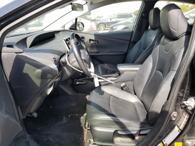 JTDKARFUXG3515861 - 2016 TOYOTA PRIUS BLACK photo 7