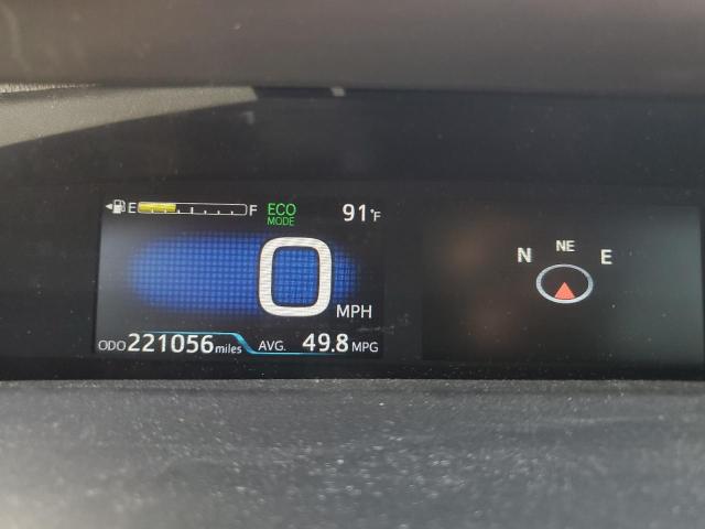 JTDKARFUXG3515861 - 2016 TOYOTA PRIUS BLACK photo 9