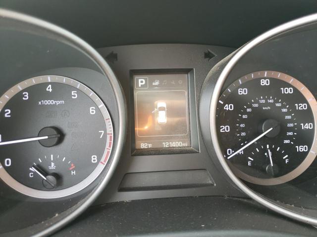 5NMZTDLB4JH092153 - 2018 HYUNDAI SANTA FE S BLACK photo 9