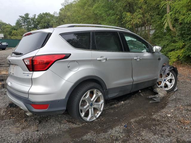 1FMCU9J9XKUA68347 - 2019 FORD ESCAPE TITANIUM ვერცხლისფერი ფოტო 3