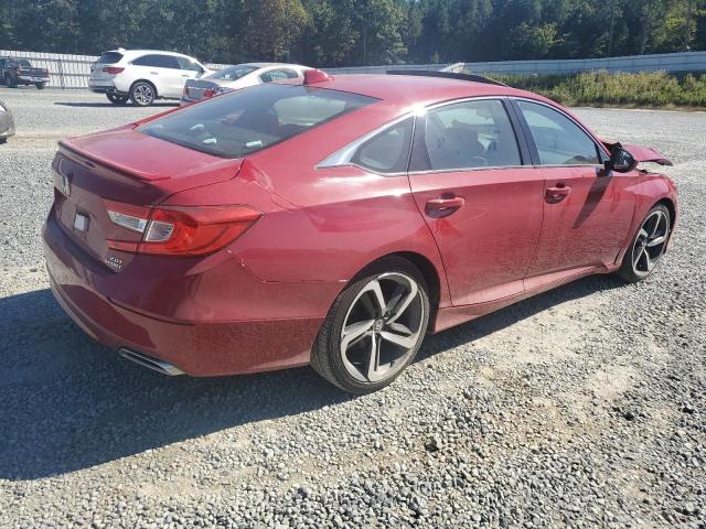 1HGCV2F37JA039273 - 2018 HONDA ACCORD SPORT Կարմիր լուսանկար 3