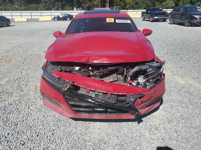 1HGCV2F37JA039273 - 2018 HONDA ACCORD SPORT Կարմիր լուսանկար 5