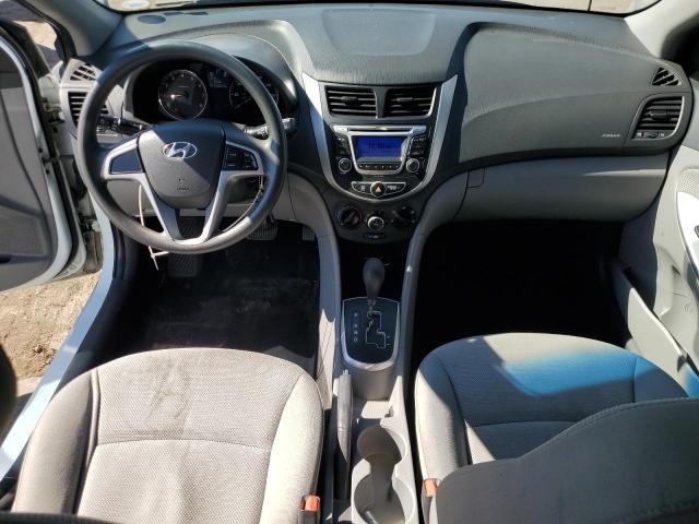 KMHCT5AE6EU149889 - 2014 HYUNDAI ACCENT GLS WHITE photo 8