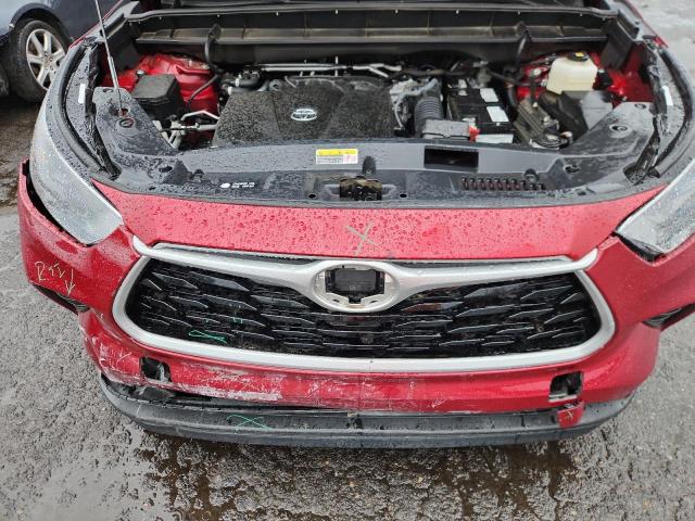5TDHZRBHXNS171732 - 2022 TOYOTA HIGHLANDER XLE Bordeaux photo 12