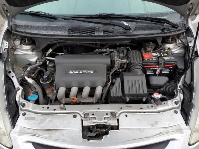 JHMGD38687S814424 - 2007 HONDA FIT S 银色 照片 11
