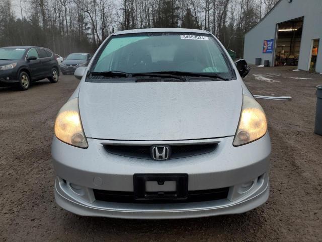 JHMGD38687S814424 - 2007 HONDA FIT S 银色 照片 5