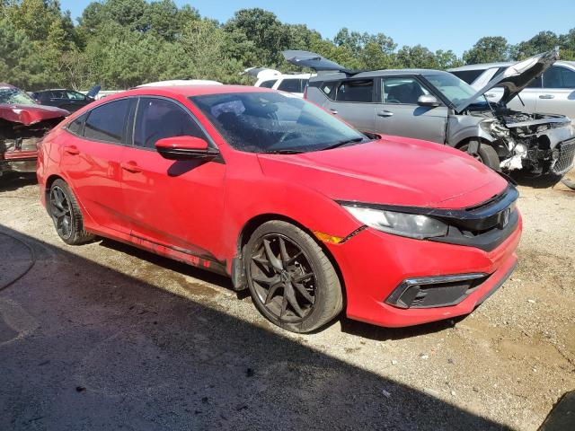 2HGFC2F65KH606080 - 2019 HONDA CIVIC LX RED photo 4