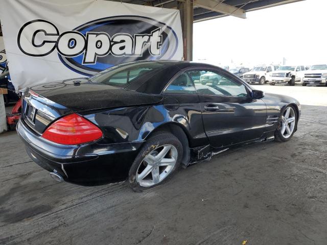 WDBSK75F76F108306 - 2006 MERCEDES-BENZ SL 500 შავი ფოტო 3