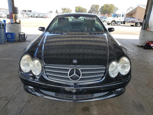 WDBSK75F76F108306 - 2006 MERCEDES-BENZ SL 500 შავი ფოტო 5