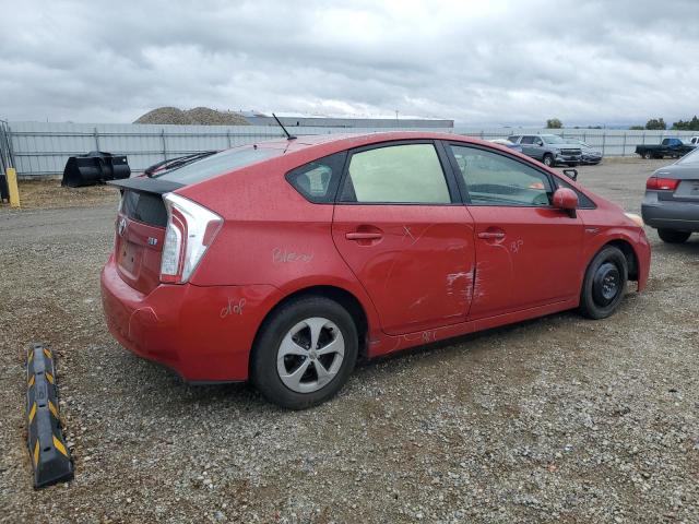 JTDKN3DU4C5463176 - 2012 TOYOTA PRIUS 红色 照片 3