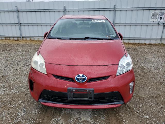 JTDKN3DU4C5463176 - 2012 TOYOTA PRIUS 红色 照片 5