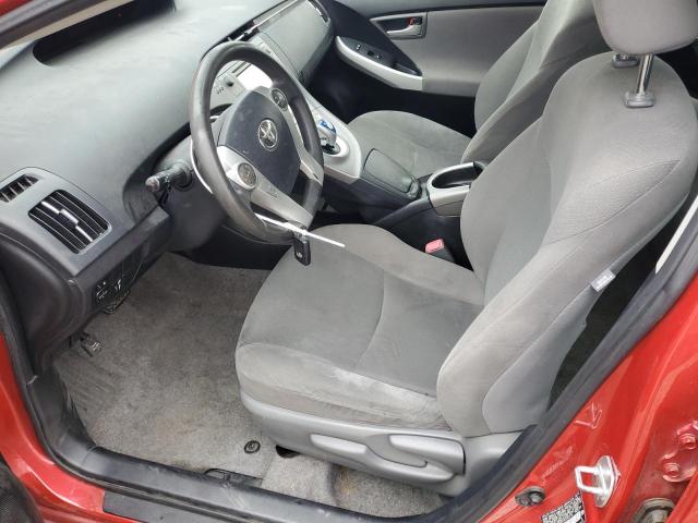 JTDKN3DU4C5463176 - 2012 TOYOTA PRIUS 红色 照片 7