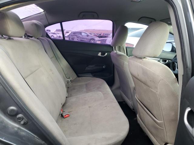 19XFB2F5XCE345325 - 2012 HONDA CIVIC LX Szary zdjęcie 10