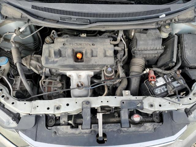 19XFB2F5XCE345325 - 2012 HONDA CIVIC LX Szary zdjęcie 11