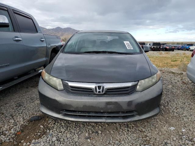 19XFB2F5XCE345325 - 2012 HONDA CIVIC LX Szary zdjęcie 5