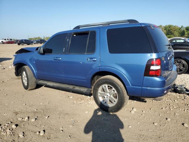 1FMEU73E69UA30437 - 2009 FORD EXPLORER XLT أزرق صورة 2