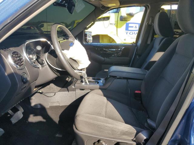 1FMEU73E69UA30437 - 2009 FORD EXPLORER XLT أزرق صورة 7