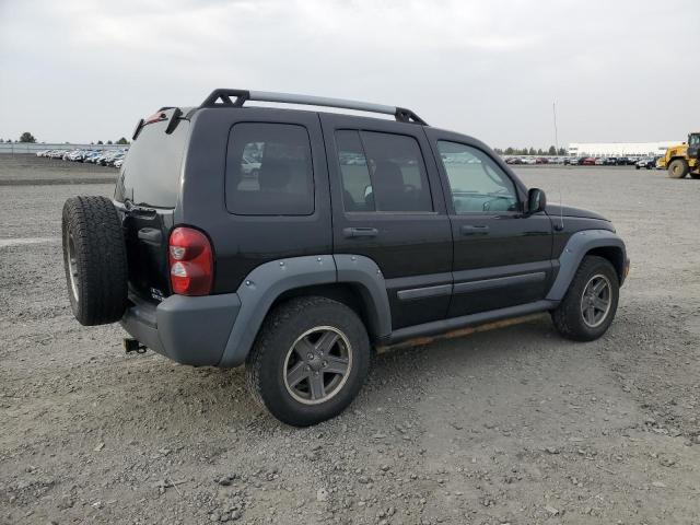 1J4GL38K16W288382 - 2006 JEEP LIBERTY RENEGADE შავი ფოტო 3