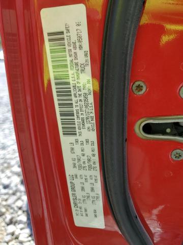 1D7RV1GT1AS235050 - 2010 DODGE RAM 1500 红色 照片 12