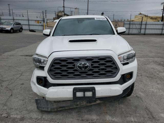 3TMCZ5AN4MM405498 - 2021 TOYOTA TACOMA DOUBLE CAB თეთრი ფოტო 5