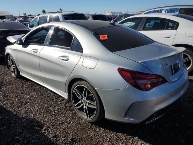 WDDSJ4EB1JN555525 - 2018 MERCEDES-BENZ CLA 250 SILVER photo 2