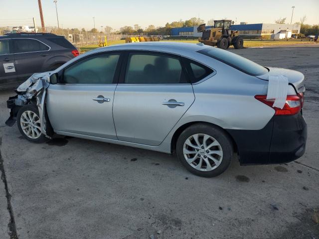 3N1AB7APXKY360147 - 2019 NISSAN SENTRA S SILVER photo 2