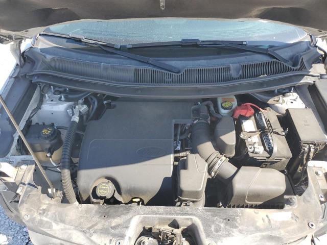 1FM5K7F85HGD54116 - 2017 FORD EXPLORER LIMITED Gri fotoğraf 12