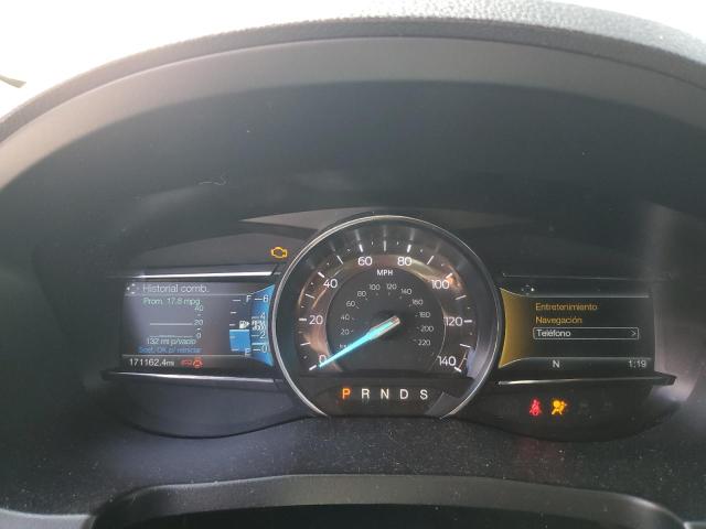 1FM5K7F85HGD54116 - 2017 FORD EXPLORER LIMITED Gri fotoğraf 9