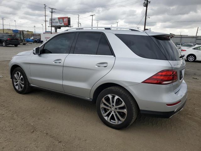 4JGDA5JB2HA866151 - 2017 MERCEDES-BENZ GLE 350 SILVER photo 2