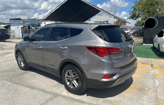 5NMZU3LB1JH055701 - 2018 HYUNDAI SANTA FE S SILVER photo 3