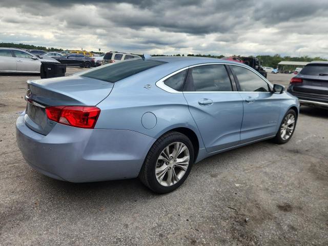1G1115SL8EU144216 - 2014 CHEVROLET IMPALA LT BLUE photo 3