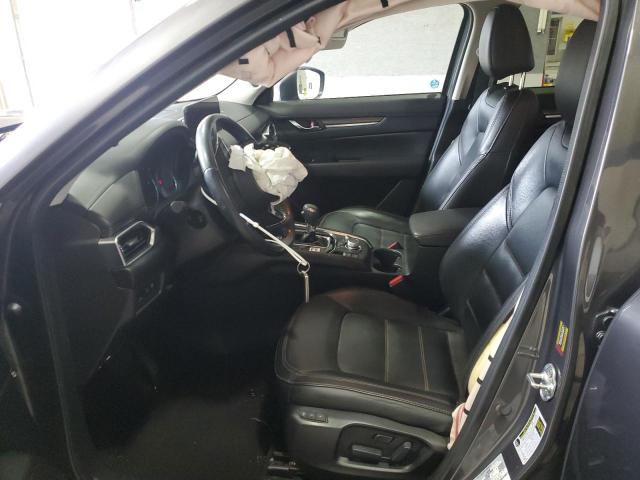 JM3KFADM9M0376686 - 2021 MAZDA CX-5 GRAND TOURING GRAY photo 7